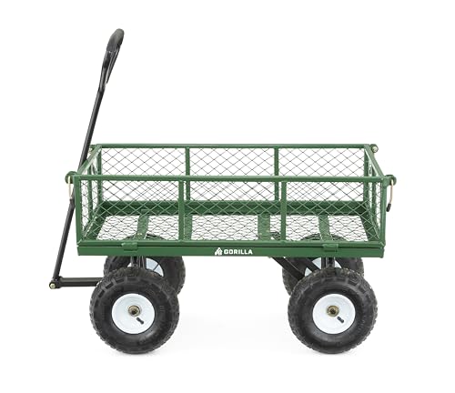 400 lb Gorilla Carts Steel Garden Utility Cart