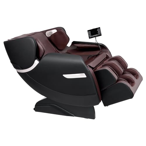 VEVOR Zero Gravity Massage Chair, Full Body Massage Chair, 4D Shiatsu Massage Recliner Chair with Body Scan, Heating, Bluetooth Speaker, Airbags for Living Room, Home