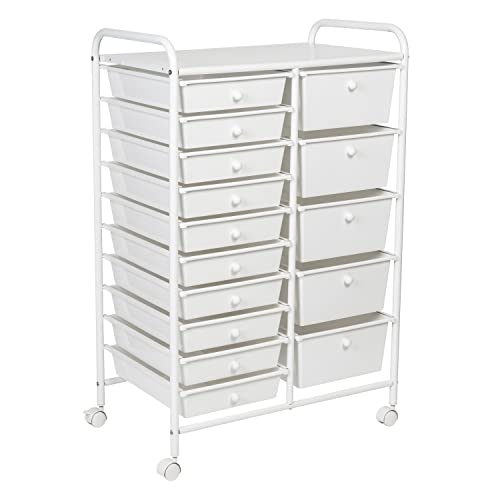 Honey-Can-Do 15-Drawer Rolling Storage Cart Organizer