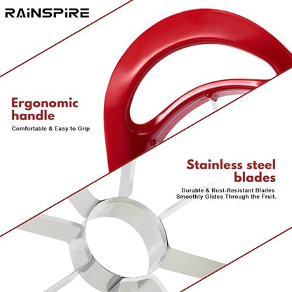 Rainspire 8-Slice Apple Cutter with Stainless Steel Blades