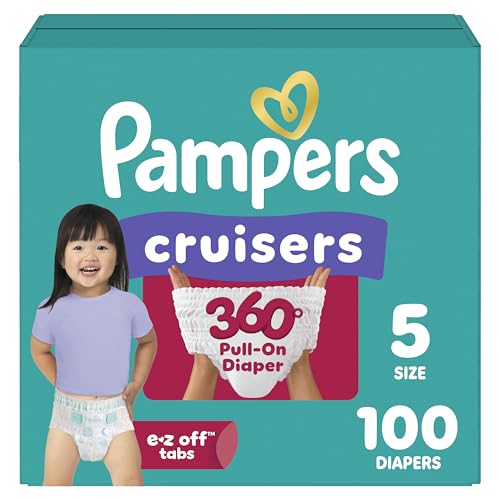 100 Count Pampers Cruisers 360 Pull-On Diapers