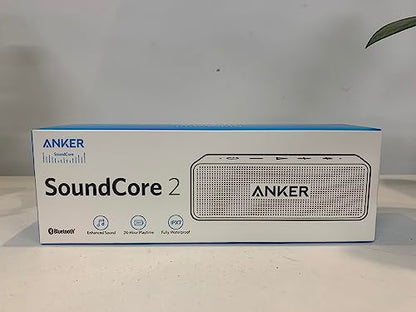 Anker Soundcore 2 Bluetooth Speaker with Waterproof Design