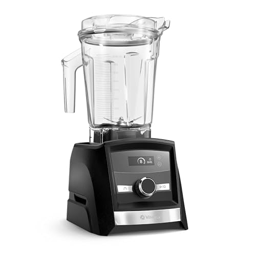 Vitamix A3300 Ascent Series Smart Blender, Professional-Grade, 64 oz. Low-Profile Container, Black