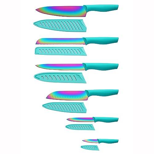 12 Piece Marco Almond Kitchen Knife Set
