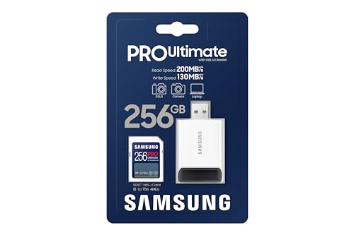 256GB SAMSUNG SDXC Memory Card UHS-I C10 U3