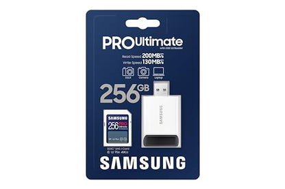 256GB SAMSUNG SDXC Memory Card UHS-I C10 U3
