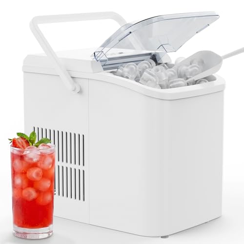 26lb Countertop Portable Ice Maker Machine