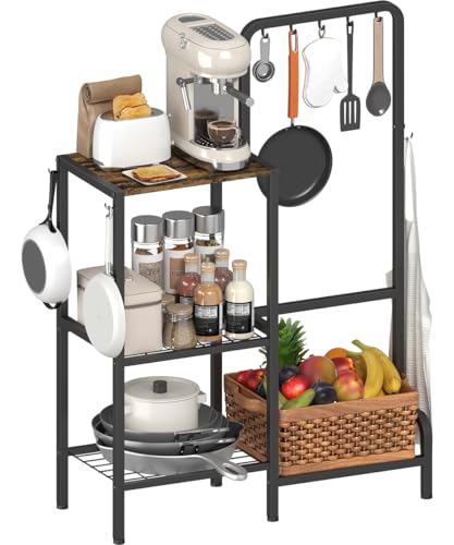 3-Tier Kitchen Baker’s Rack Microwave Stand