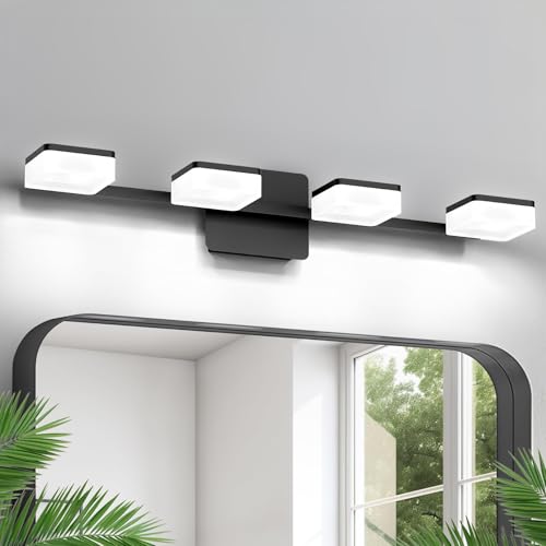 4 Light Adjustable LED Bathroom Vanity Light Fixture