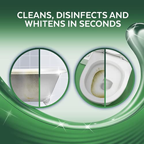 Lysol Toilet Bowl Cleaner W. Bleach, 48oz (2x24oz), 10X Cleaning Power