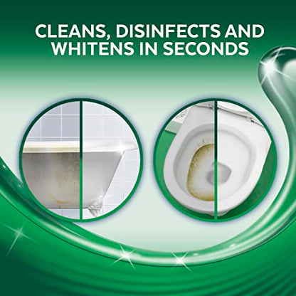 Lysol Toilet Bowl Cleaner W. Bleach, 48oz (2x24oz), 10X Cleaning Power