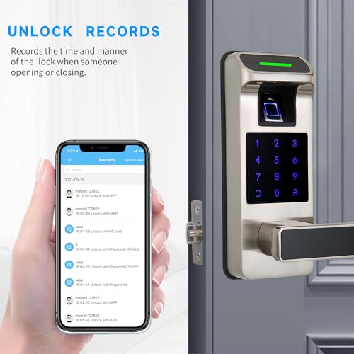 HARFO Fingerprint Keyless Door Lock with Touchscreen