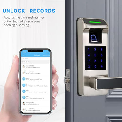 HARFO Fingerprint Keyless Door Lock with Touchscreen