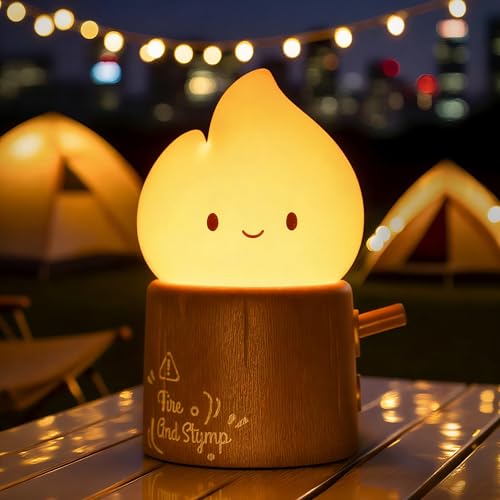 Rechargeable Emotional Support Flame Night Light