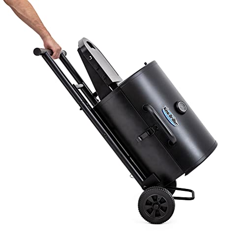 Char-Griller E1816 King-Griller Gambler Portable Charcoal Grill in Black