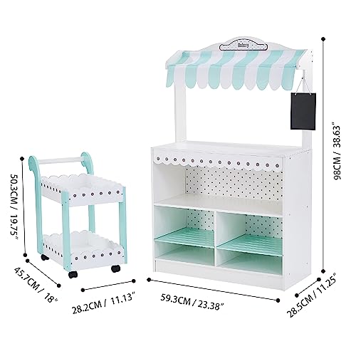 Teamson Kids Bakery Shop Play Set with Treats