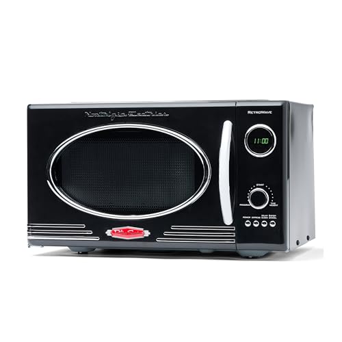 Nostalgia 0.9 cu ft Retro Countertop Microwave Oven