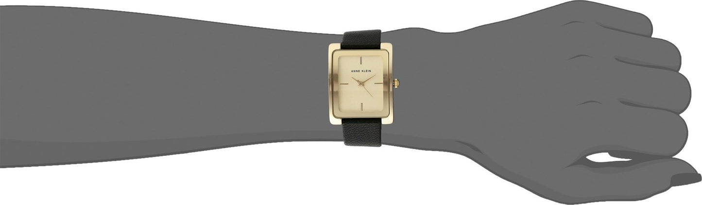 Anne Klein Women's Leather Strap Watch AK/2706