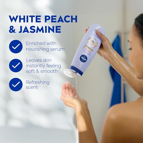 NIVEA Refreshing Peach & Jasmine Body Wash