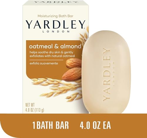 4 Pack Yardley Oatmeal Almond Bar Soap
