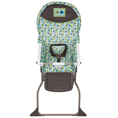 Cosco Simple Fold High Chair with 3-Position Tray (Elephant Squares)