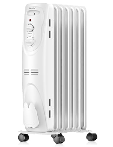 PELONIS 1500W Oil Filled Radiator Space Heater