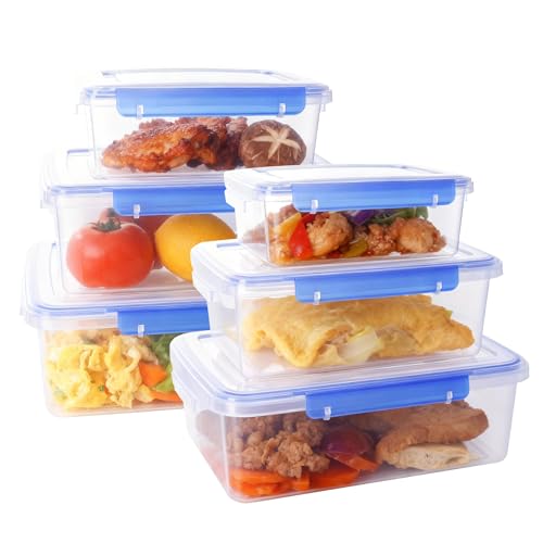 12 Pack Airtight BPA-Free Food Storage Containers