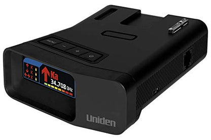 Uniden R7 EXTREME LONG RANGE Laser/Radar Detector, Built-in GPS, Real-Time Alerts, Dual-Antennas Front & Rear w/Directional Arrows, Voice Alerts, Red Light and Speed Camera Alerts