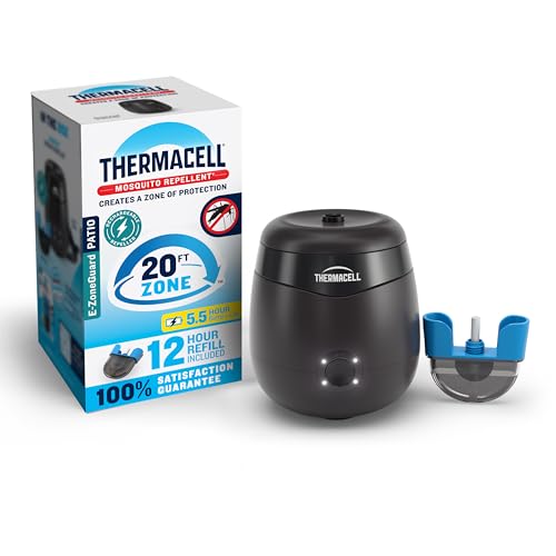 Thermacell Rechargeable Patio Mosquito Repeller 20-Foot Zone