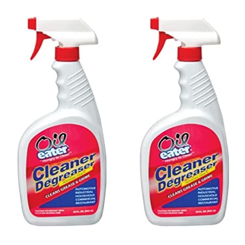 Oil Eater Original 32 oz Cleaner/Degreaser - Dissolve Grease Oil and Heavy-Duty Stains (Pack of 2)