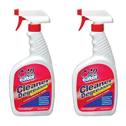 Oil Eater Original 32 oz Cleaner/Degreaser - Dissolve Grease Oil and Heavy-Duty Stains (Pack of 2)