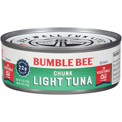 Bumble Bee Chunk Light Tuna in Oil, 5 oz