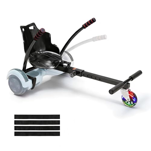 VEVOR Hoverboard Go Kart Seat Attachment with Lights