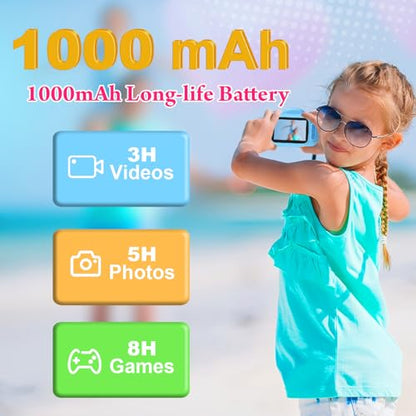 Kids Instant Print Camera for Ages 3-12