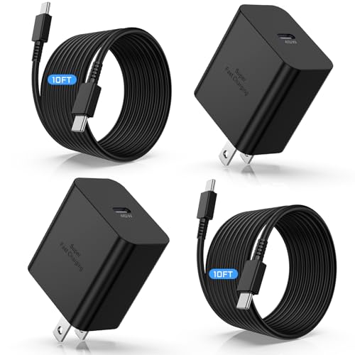 45W USB C Fast Charger with 10ft Type C Cable