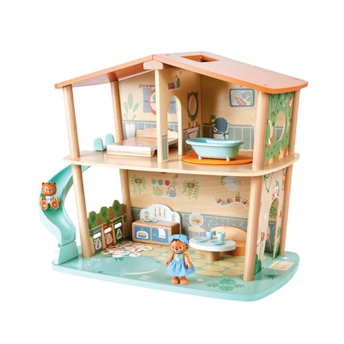 Hape Jungle House Educational Dollhouse Toy for Kids