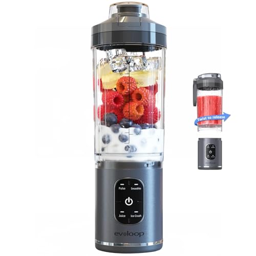 Cordless Rechargeable Personal Blender 18 oz