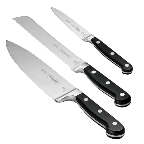 Tramontina Forged 3-Piece Kitchen Knife Set