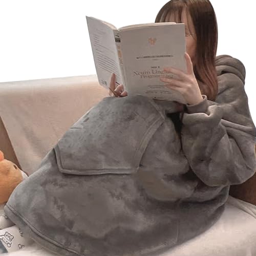 Oversized Wearable Blanket Sweatshirt for Women