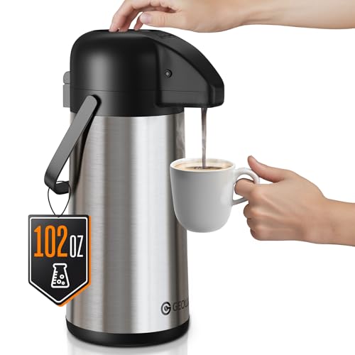 102 Oz Airpot Coffee Carafe Thermal Beverage Dispenser