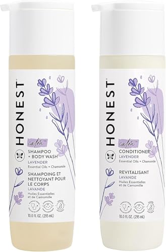 The Honest Company Lavender Baby Shampoo Body Wash Conditioner