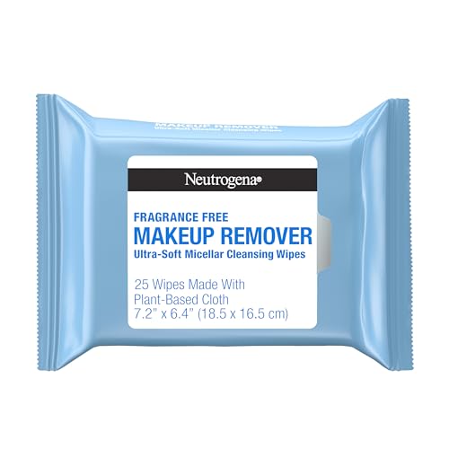 25 Count Neutrogena Fragrance-Free Makeup Remover Wipes
