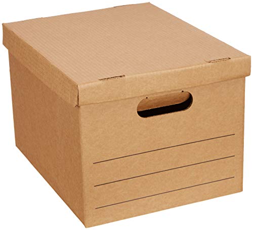 20 Pack Amazon Basics File Storage Boxes