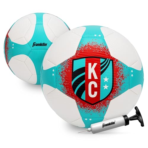 Franklin Sports NWSL Soccer Ball Size 5 with Pump