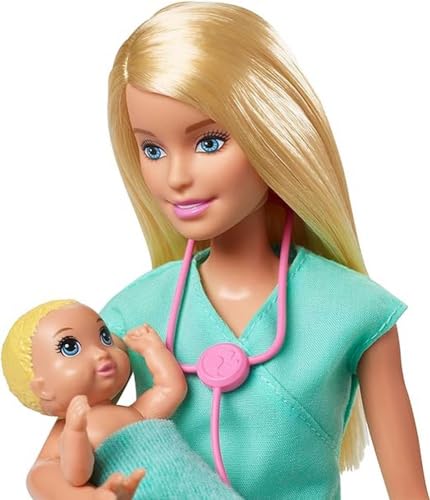Barbie Baby Doctor Playset with Dolls & Accessories