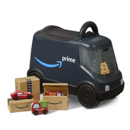 Radio Flyer Amazon Delivery Van Ride On Toy Kids