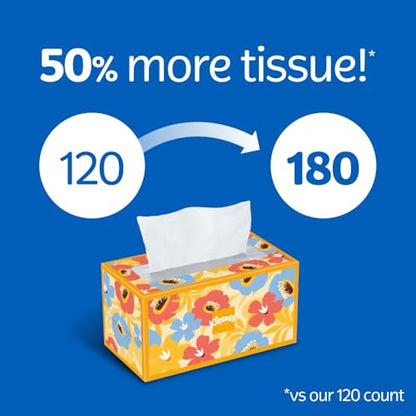 Kleenex Lotion Tissues with Coconut Oil, 180 Count