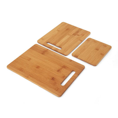 Farberware 3-Piece Reversible Bamboo Cutting Board Set