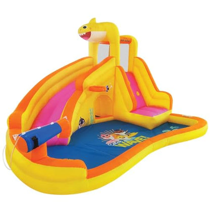 Baby Shark Bounce House with Slide and Sprayer