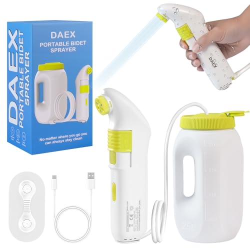 Rechargeable Electric Portable Bidet with 2.5L Bottle